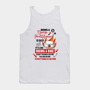 Funny Nurse Joke For Nurse Practitioners Birthday Respect Our Nurse Tank Top